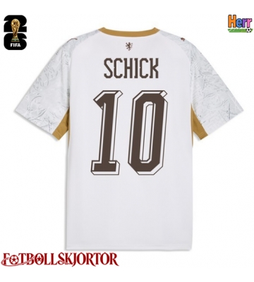 Tjeckien Patrik Schick #10 Bortatröja VM 2026 Kortärmad